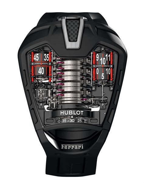 hublot mp 05 laferrari 46 mm mechanical wristwatch|la Ferrari watch.